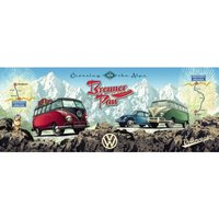 Mit dem VW Bulli über den Brenner 1000 Teile Puzzle  Ravensburger