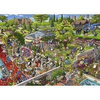 Cartoon Triangular - Party Cats 1000 Teile Puzzle  Heye