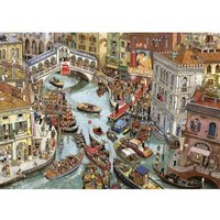 Cartoon Triangular - O Sole Moi ! 2000 Teile Puzzle  Heye