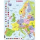 Rahmenpuzzle - Europa 48 Teile Puzzle  Larsen