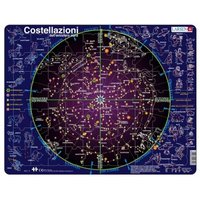 Rahmenpuzzle - Costellazioni (auf Italienisch) 70 Teile Puzzle  Larsen