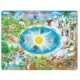 Rahmenpuzzle - Le stagioni dell'anno (auf Italienisch) 44 Teile Puzzle Larsen