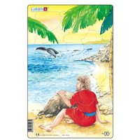Rahmenpuzzle - Jonas & Moses 1 18 Teile Puzzle  Larsen