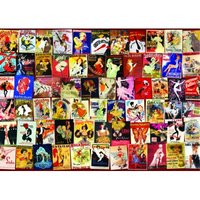 Vintage Collage - Cabaret 1000 Teile Puzzle  DToys