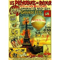 Vintage Poster - Paris 1000 Teile Puzzle  DToys
