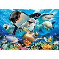 Selfie Unter Wasser 500 Teile Puzzle  Educa