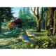 Terry Doughty - Sleepy Hollow Blue Birds 1000 Teile Puzzle  SunsOut