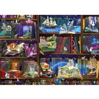 Library Adventures in Reading 3000 Teile Puzzle Bluebird Puzzle