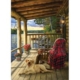 Cabin Porch 1000 Teile Puzzle Cobble Hill
