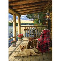 Cabin Porch 1000 Teile Puzzle  Cobble Hill