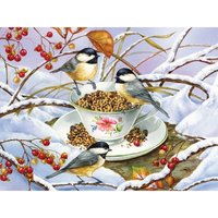 XXL Teile - Chickadee Tea 275 Teile Puzzle Cobble Hill
