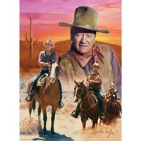 John Wayne - Der Weg des Cowboy 1000 Teile Puzzle  Master Pieces