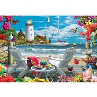 Signature - Coastal Escape 2000 Teile Puzzle  Master Pieces