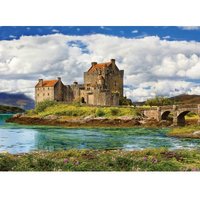 Eilean Donan Castle Scotland 1000 Teile Puzzle  Eurographics