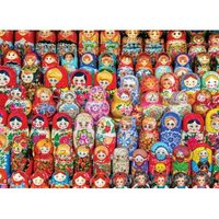 Russische Matryoschka Puppen 1000 Teile Puzzle  Eurographics