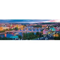 Prag im Abendlicht 1000 Teile Puzzle  Eurographics