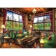 Dominic Davison - Cozy Cabin 1000 Teile Puzzle Eurographics
