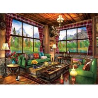 Dominic Davison - Cozy Cabin 1000 Teile Puzzle  Eurographics