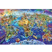 Crazy World 2000 Teile Puzzle  Eurographics