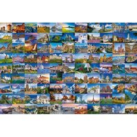 99 Beautiful Places in Europe 3000 Teile Puzzle  Ravensburger