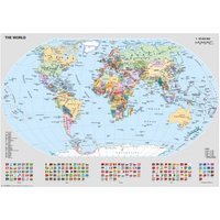 Politische Weltkarte 1000 Teile Puzzle Ravensburger