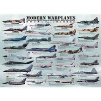 Moderne Flugzeuge 1000 Teile Puzzle  Eurographics