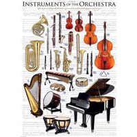 Musikinstrumente 1000 Teile Puzzle  Eurographics