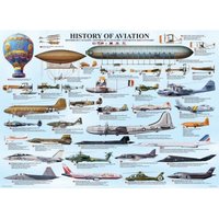 Geschichte der Luftfahrt 1000 Teile Puzzle  Eurographics