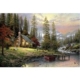 Haus in den Bergen 500 Teile Puzzle Schmidt Spiele