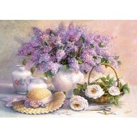 Trisha Hardwick: Flieder 1000 Teile Puzzle  Castorland