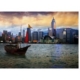 Bei Nacht - Bucht von Hongkong 1000 Teile Puzzle DToys