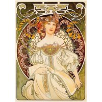Alphonse Mucha: Träumerei 1000 Teile Puzzle  DToys