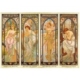 Alphonse Mucha: Die Momente des Tages 1000 Teile Puzzle  DToys