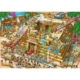 Cartoon Collection: Pyramiden in Ägypten 1000 Teile Puzzle DToys