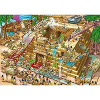 Cartoon Collection: Pyramiden in Ägypten 1000 Teile Puzzle  DToys