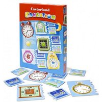Bildung: Die Uhrzeiten 21 Teile Puzzle  Castorland