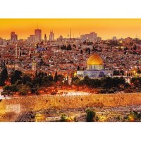 Die Dächer Jerusalems 3000 Teile Puzzle  Trefl