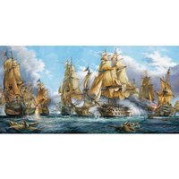 Seeschlacht  4000 Teile Puzzle  Castorland