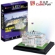 3D Puzzle mit LED - Weißes Haus