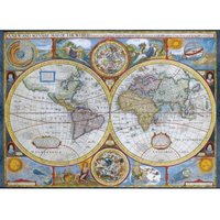 Antike Weltkarte 1000 Teile Puzzle  Eurographics