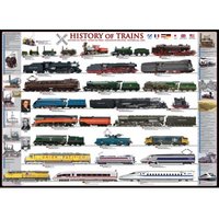 Geschichte der Eisenbahn 1000 Teile Puzzle  Eurographics