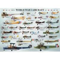 Flugzeuge des 1. Weltkrieges 1000 Teile Puzzle  Eurographics