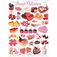 Süßigkeiten zu Valentin 1000 Teile Puzzle  Eurographics