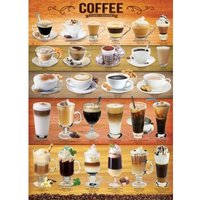 Kaffee 1000 Teile Puzzle  Eurographics