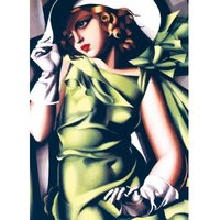 Meisje in groen 1000 Teile Puzzle  Eurographics