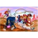 Girl Power - Cowgirls 100 Teile Puzzle Eurographics