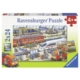 Trubel am Bahnhof 24 Teile Puzzle Ravensburger