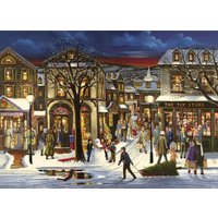 XXL Teile - Weihnachtseinkäufe 500 Teile Puzzle  Cobble Hill