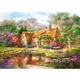 Twilight at Woodgreen Pond 3000 Teile Puzzle  Castorland