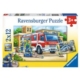 Polizei und Feuerwehr 12 Teile Puzzle  Ravensburger